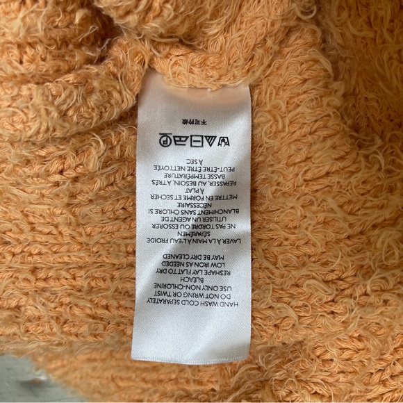 Free People Theo V-Neck Dropped-Shoulder Winter Sweater Size Medium - Picture 8 of 11